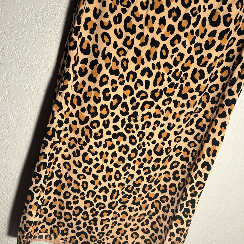 Merona Brown Sheath Mini Dress Cap Sleeve - Picture 2 of 2